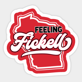 Feeling Fickell // Retro Wisconsin Football Sticker